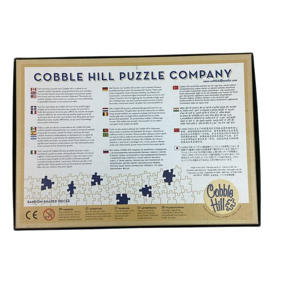 Cobble Hill “Adirondack Birds” 1000+ Piece Premium Jigsaw Puzzle Random Cut Wint - Picture 3 of 9